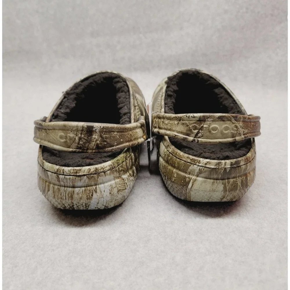 Crocs Classic Lined Realtree Edge Camo Clog 205377-280 Mens 8 Womens 10 Warm‎